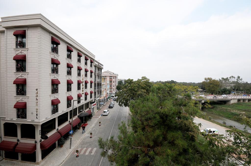 Edahan Hotel Biga Bagian luar foto